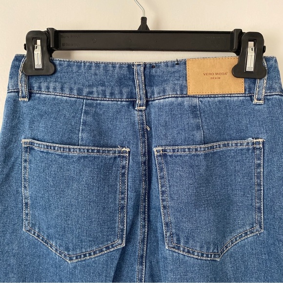 VERO MODA Kathy High Waist Wide Leg Jeans - Picture 5 of 6